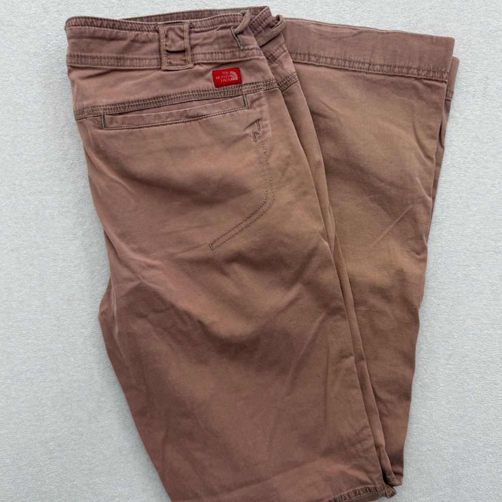 The North Face Pants Womens 2‎ Brown Convertible Stretch Hiking Gorpcore Utility